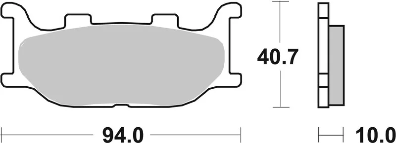 Pastillas de freno sinterizadas Brembo 07042XS