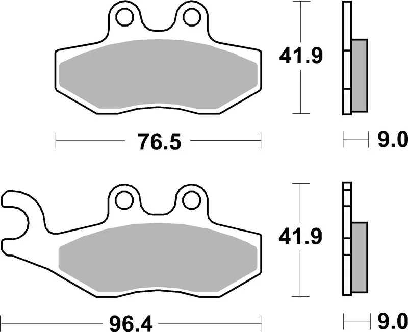 Pastillas de freno sinterizadas Brembo 07056XS