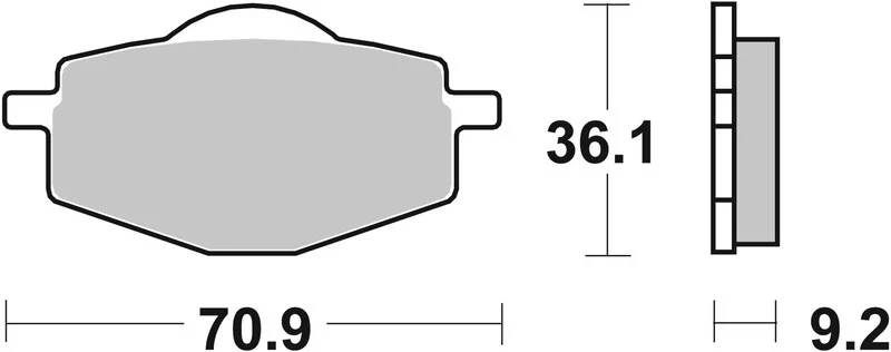 Pastillas de freno sinterizadas de competición Brembo 07YA14SX