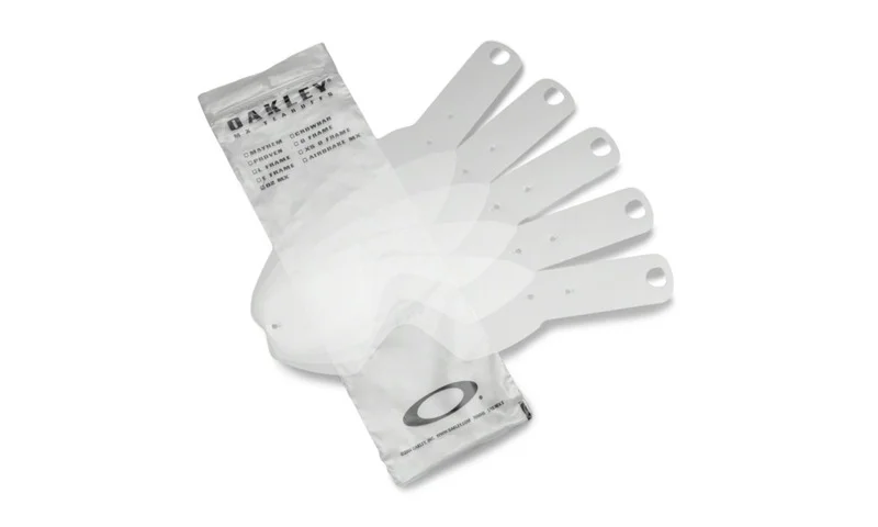 Láminas Tear-Off OAKLEY O-FRAME 2.0 Pro MX, Transparentes (Pack 25 uds.)