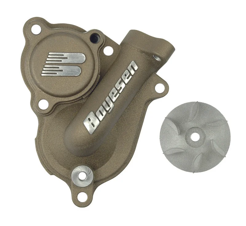 Kit de tapa bomba de agua + hélice BOYESEN Supercooler - Magnesio