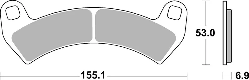 Pastillas de freno BREMBO Off-Road sinterizadas - 07PO14SD