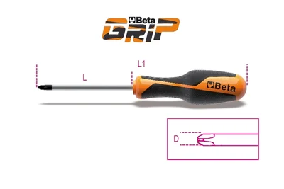 BETA SCREWDRIVER CROSSHEAD PHILLIPS