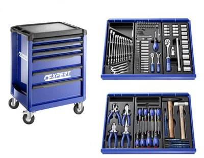 EXPER ROLLER CAB 6 DRAWERS 123 TOOLS