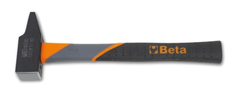 BETA Martillo de mecánico con cabeza de remache, tamaño 40, mango de fibra