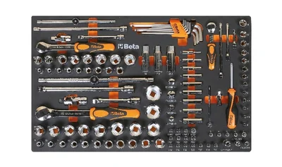 BETA M105 M Series Tool Module Sockets & Ratchets 116 Tools