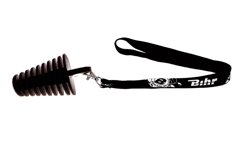 Tapón de escape BIHR 4 tiempos negro Ø33 a 61mm