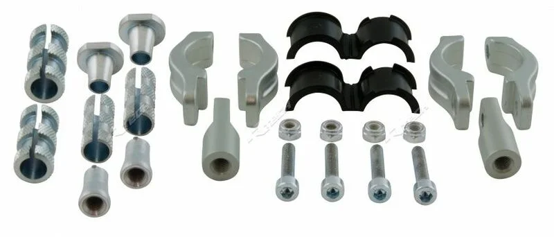 Kit de montaje de paramanos regulable RACETECH Ø22/28,6mm