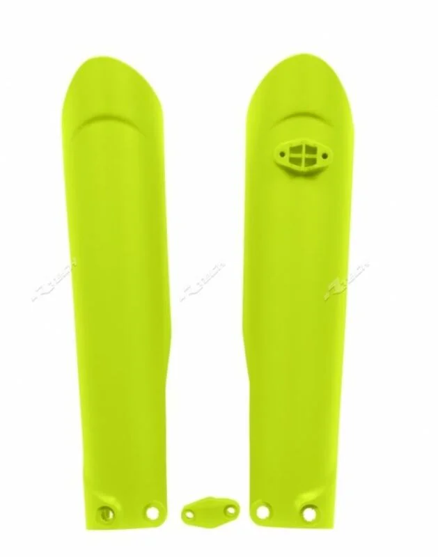 Protectores de horquilla RACETECH - amarillo fluorescente