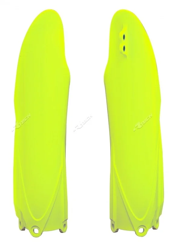 Protectores de horquilla RACETECH - amarillo fluorescente