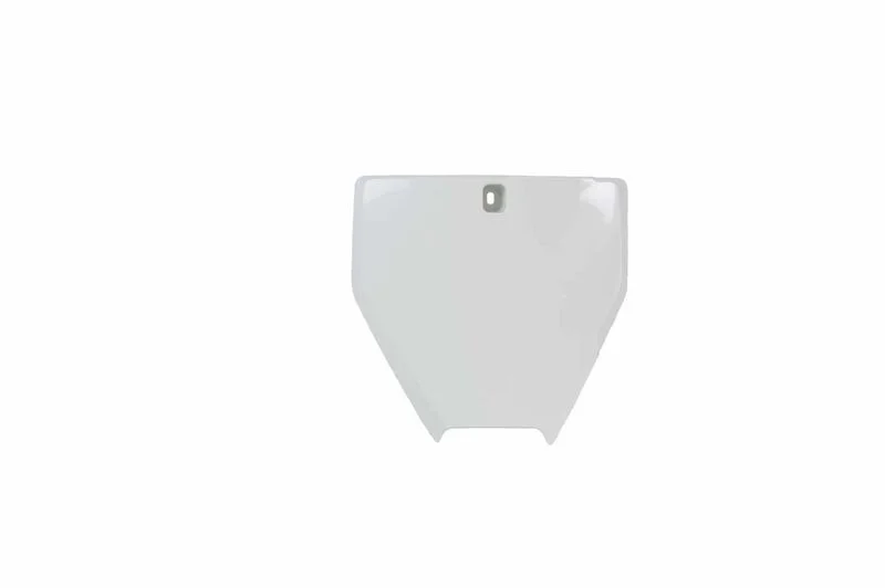 Portanúmeros delantero RACETECH Blanco Husqvarna TC65