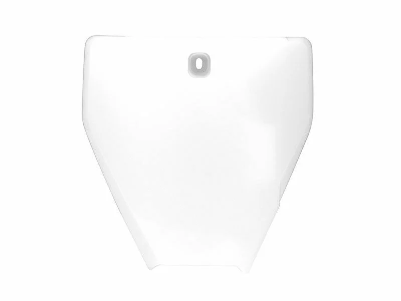 Portanúmeros delantero RACETECH Blanco Husqvarna TC85