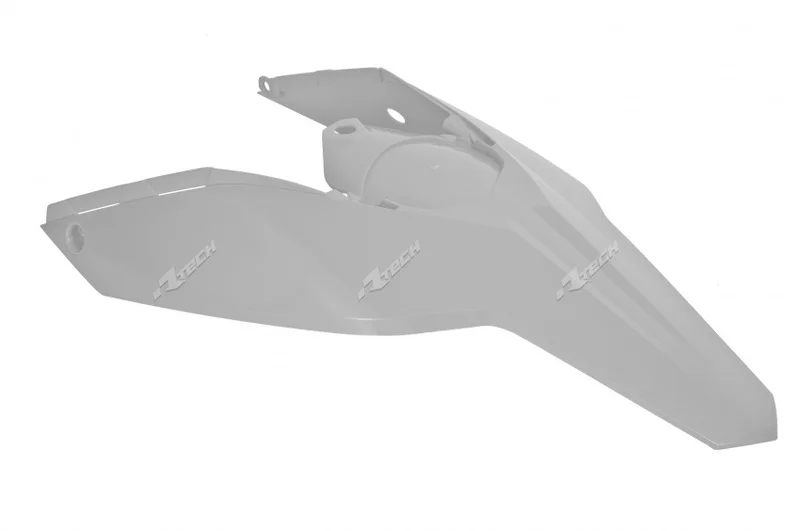 Guardabarros Trasero RACETECH + Paneles Laterales Blanco Husaberg TE250 / 300