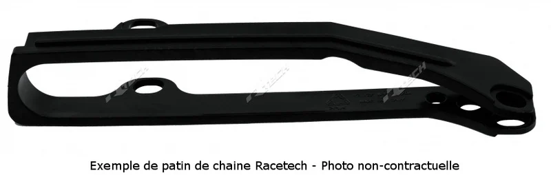 Patín de basculante RACETECH Negro Honda Husaberg TE125 / 250 / 300