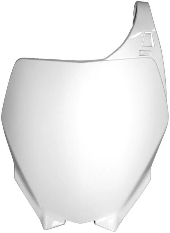 Portanúmeros delantero RACETECH Blanco Yamaha
