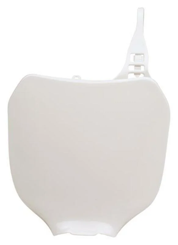 Portanúmeros delantero RACETECH Blanco Yamaha