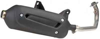 Escape completo TECNIGAS New Maxi 4 Aluminio negro 