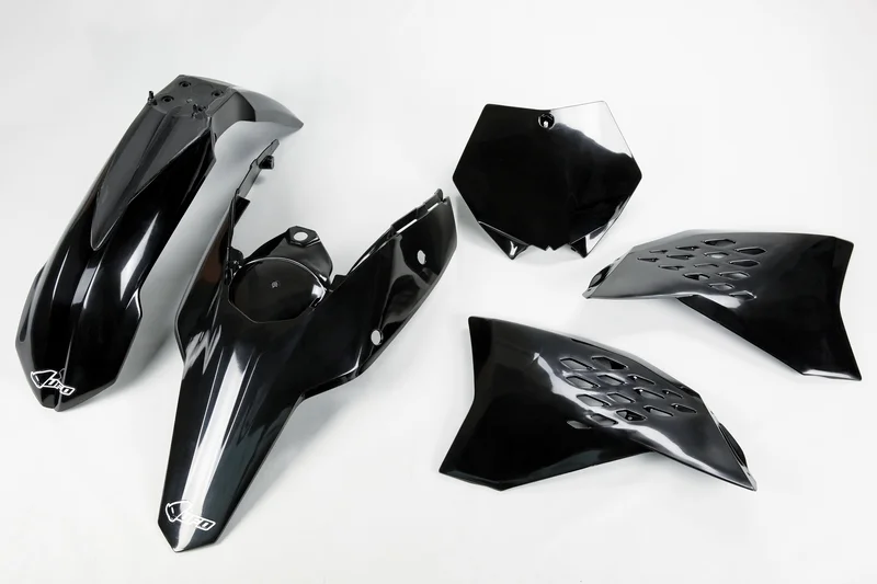 Kit de Plástica UFO Negro KTM