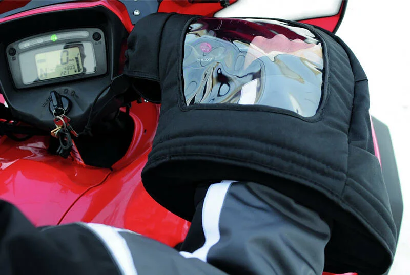 Manopla con ventana ATV KIMPEX