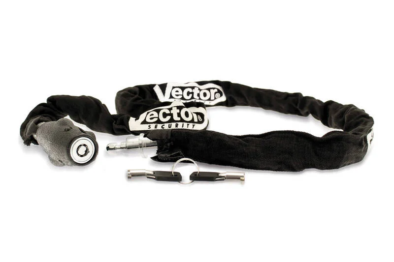 Candado de cadena para casco VECTOR HelmChain+ - Ø5mm / 1,2m