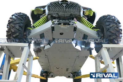 RIVAL Complete skid plate - Aluminium 4mm Can-Am Maverick