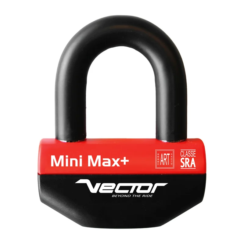 Candado de disco VECTOR MiniMax+ - Ø16mm / 47x40mm - Certificado SRA / ART