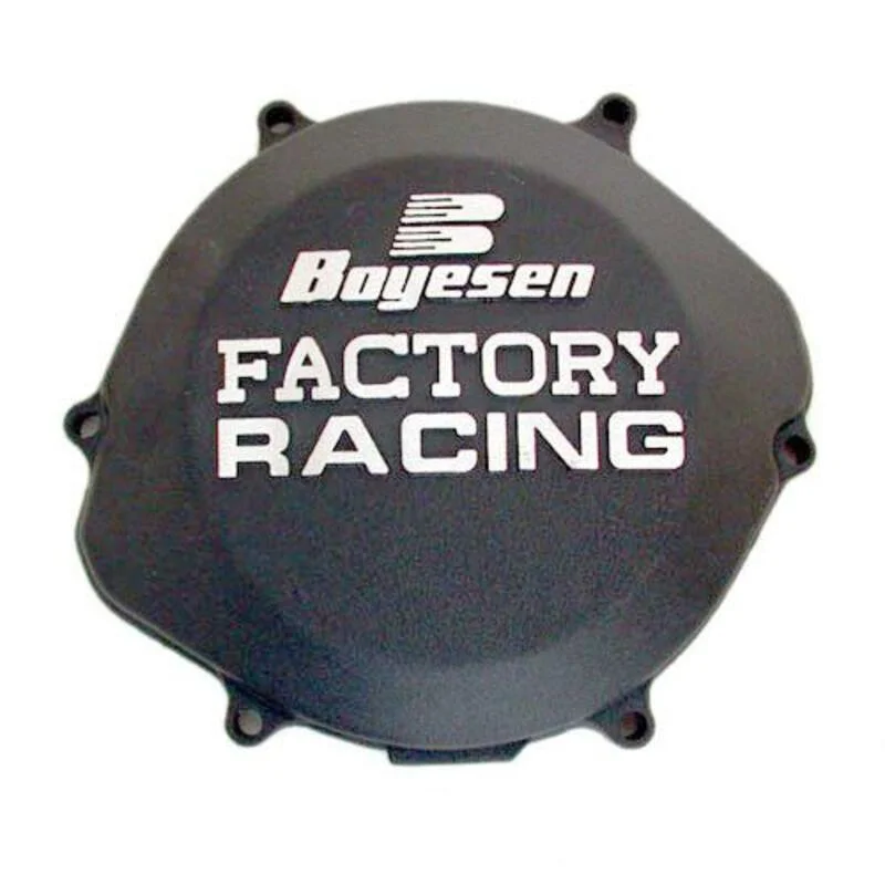 Tapa de embrague BOYESEN Factory Racing Negra Honda CR250R
