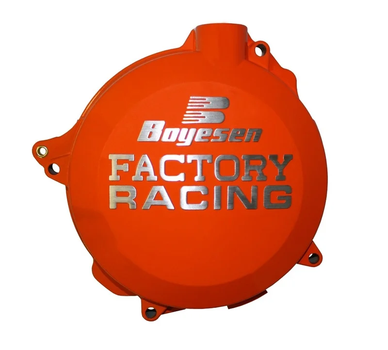 Tapa de embrague BOYESEN Factory Racing Naranja KTM SX85