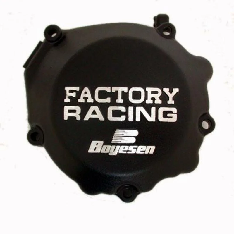Tapa de encendido BOYESEN Factory Racing Negra