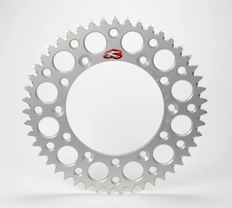 Corona RENTHAL aluminio ultraligera autolimpiable 121U - Paso 420
