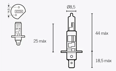 VPART BULB H1 12V/55W