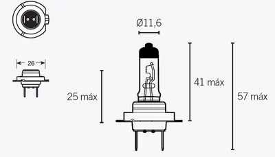 VPART BULB H7 12V/55W