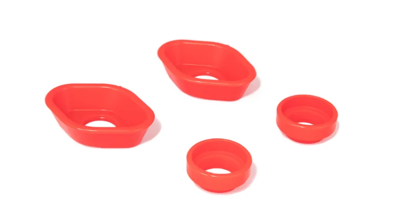XTRIG PHDS Elastomere Spacers Red Hard Density