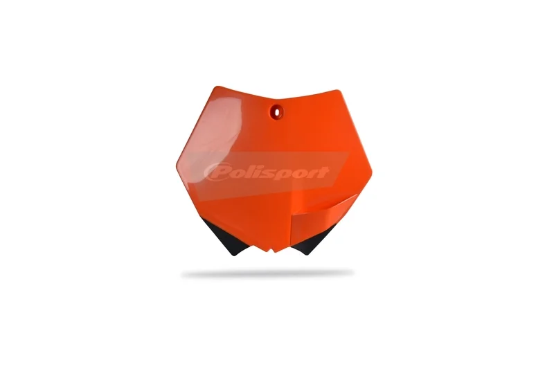 Porta-números delantero POLISPORT naranja KTM