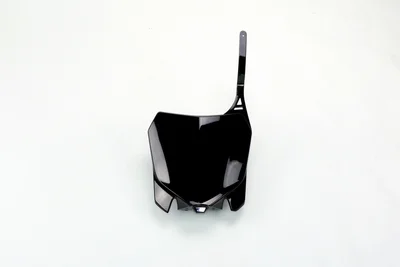 UFO PLASTIC FRONT PLATE, BLK/BLK