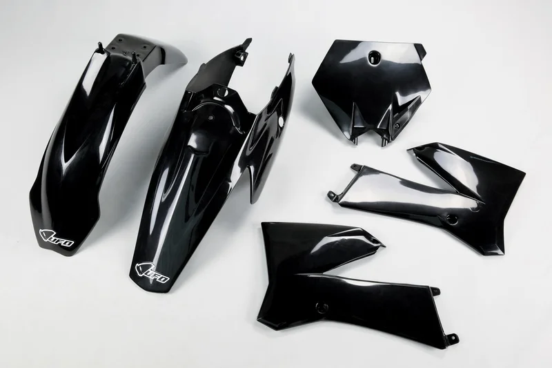 UFO Plastic Kit Black KTM SX85