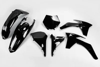 UFO Plastic Kit Black KTM