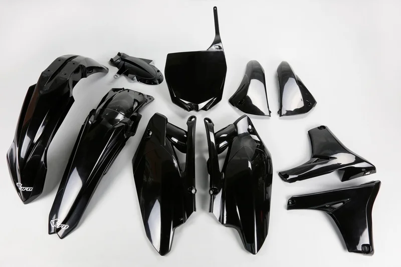 UFO Plastic Kit Black Yamaha YZ450F