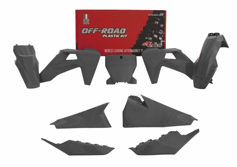Kit de plástica RACETECH (6 piezas) - Gris