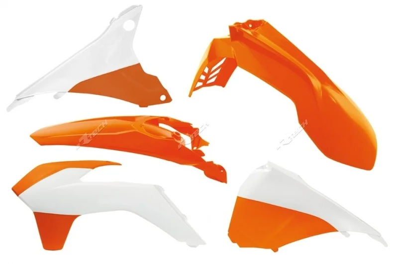 Kit de plástica RACETECH (5 piezas) - Color OEM