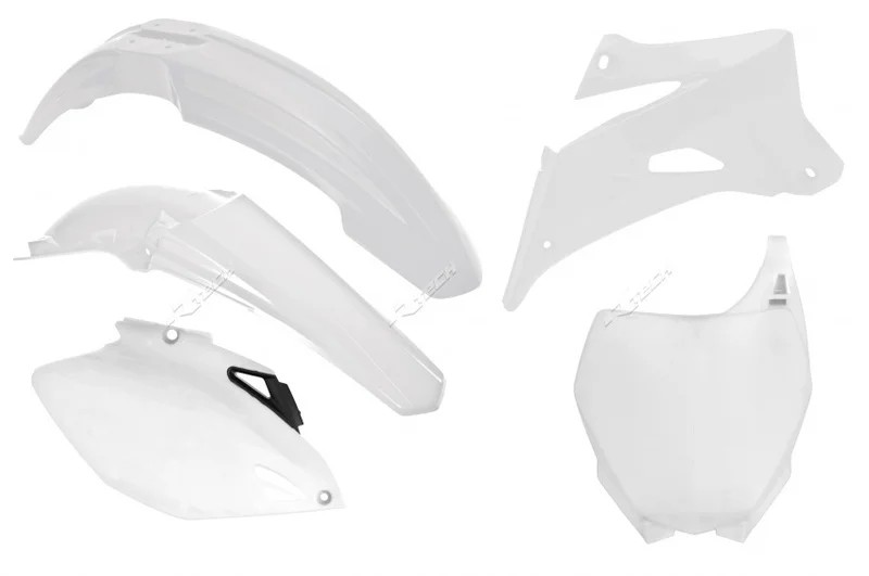Kit de plástica RACETECH (5 piezas) - Blanco