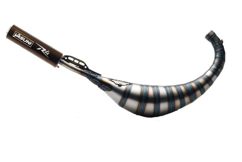 Escape Yasuni Carrera R4 Negro Brillo AM6 80/95cc No homologado
