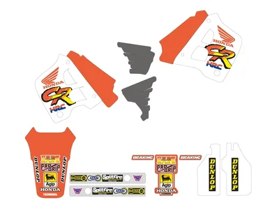 Kit adhesivos TECNOSEL Team Honda 1991