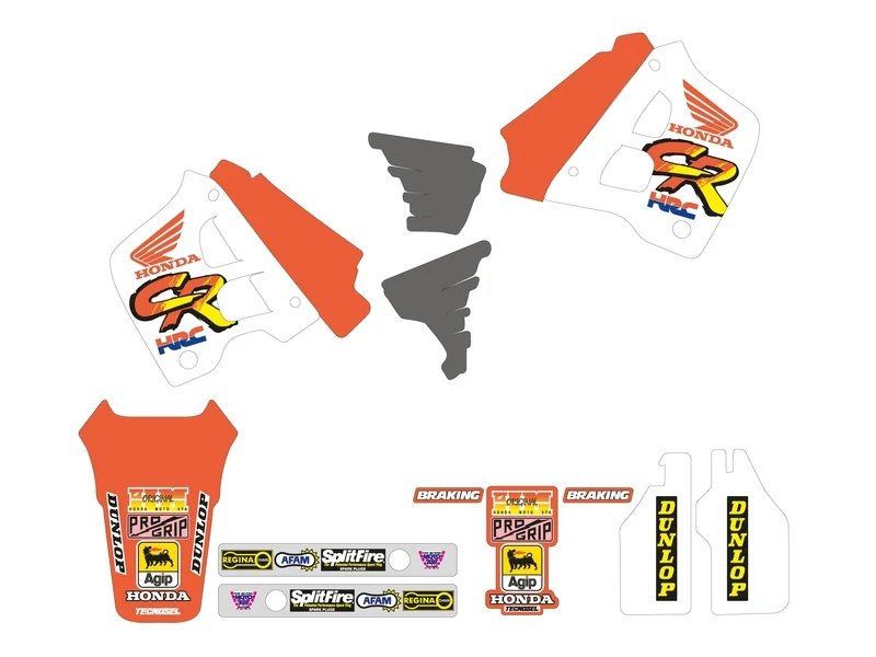 Kit adhesivos TECNOSEL Team Honda 1991