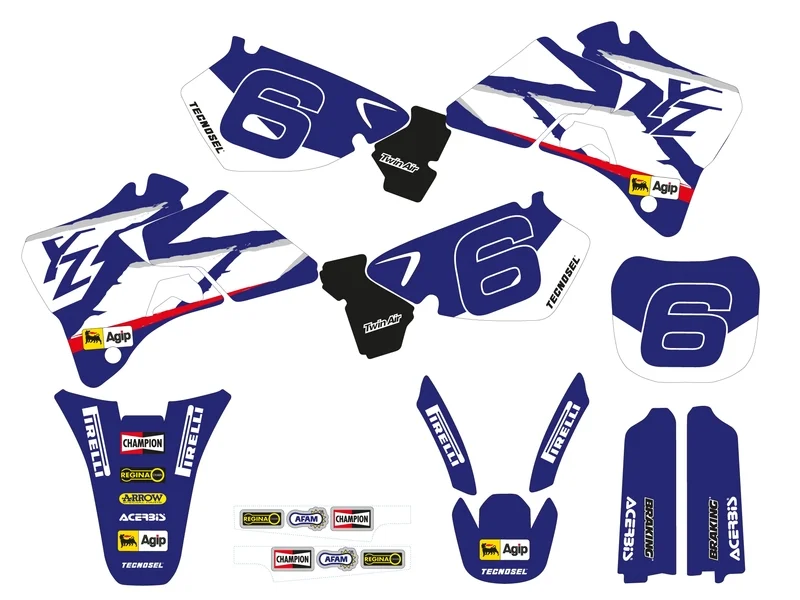 Kit adhesivos TECNOSEL Team Yamaha 1998