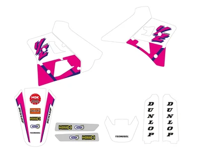 Kit adhesivos completo TECNOSEL OEM Yamaha 1992