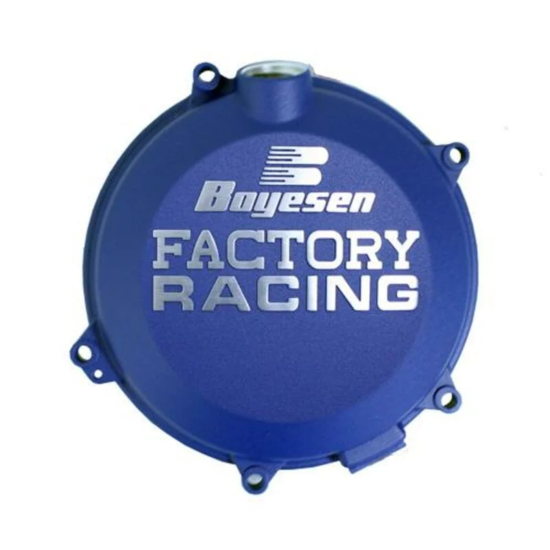 Tapa de embrague BOYESEN Factory Racing Aluminio Race Azul KTM / Husqvarna