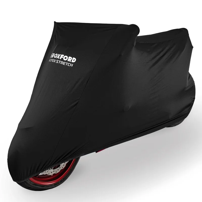 Funda de moto para interior OXFORD Protex Stretch - Moto / Scooter - Negro - XL