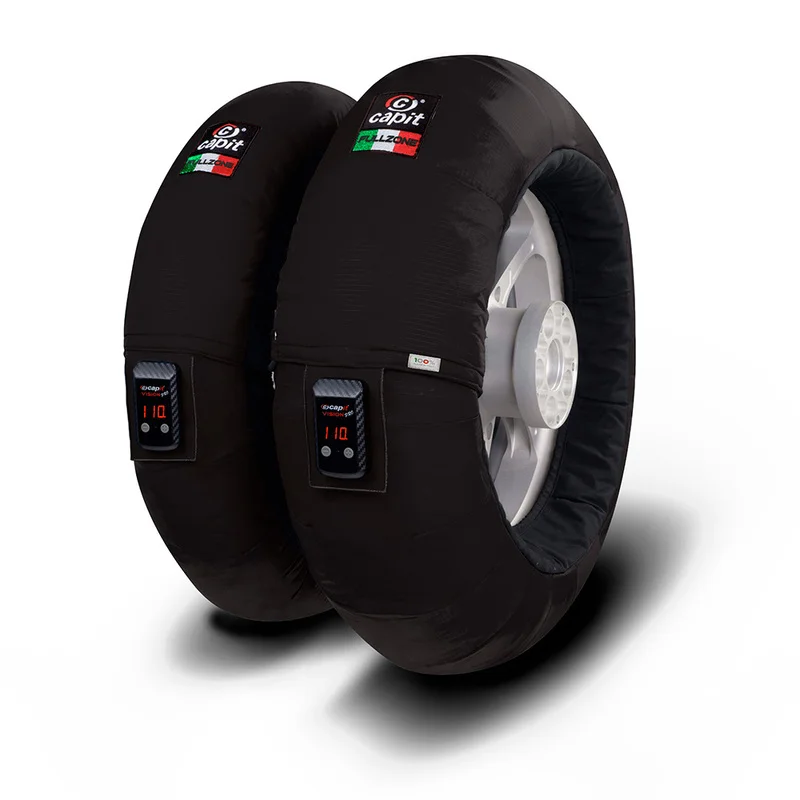 Calentadores CAPIT Vision Full Zone negro (Del. 115-120-125/17” / Tras. ≤200/55/17”)