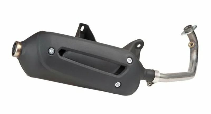 Escape completo TECNIGAS New Maxi 4 - Acero negro Kymco Grand Dink 125 E2
